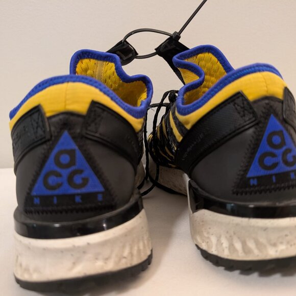 NIKE ACG REACT TERRA GOBE AMARILLO RACER BLUE BLACK BV6344 700 sz 6.5 Like New - Picture 2 of 11